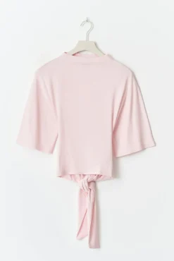 Tie back tee