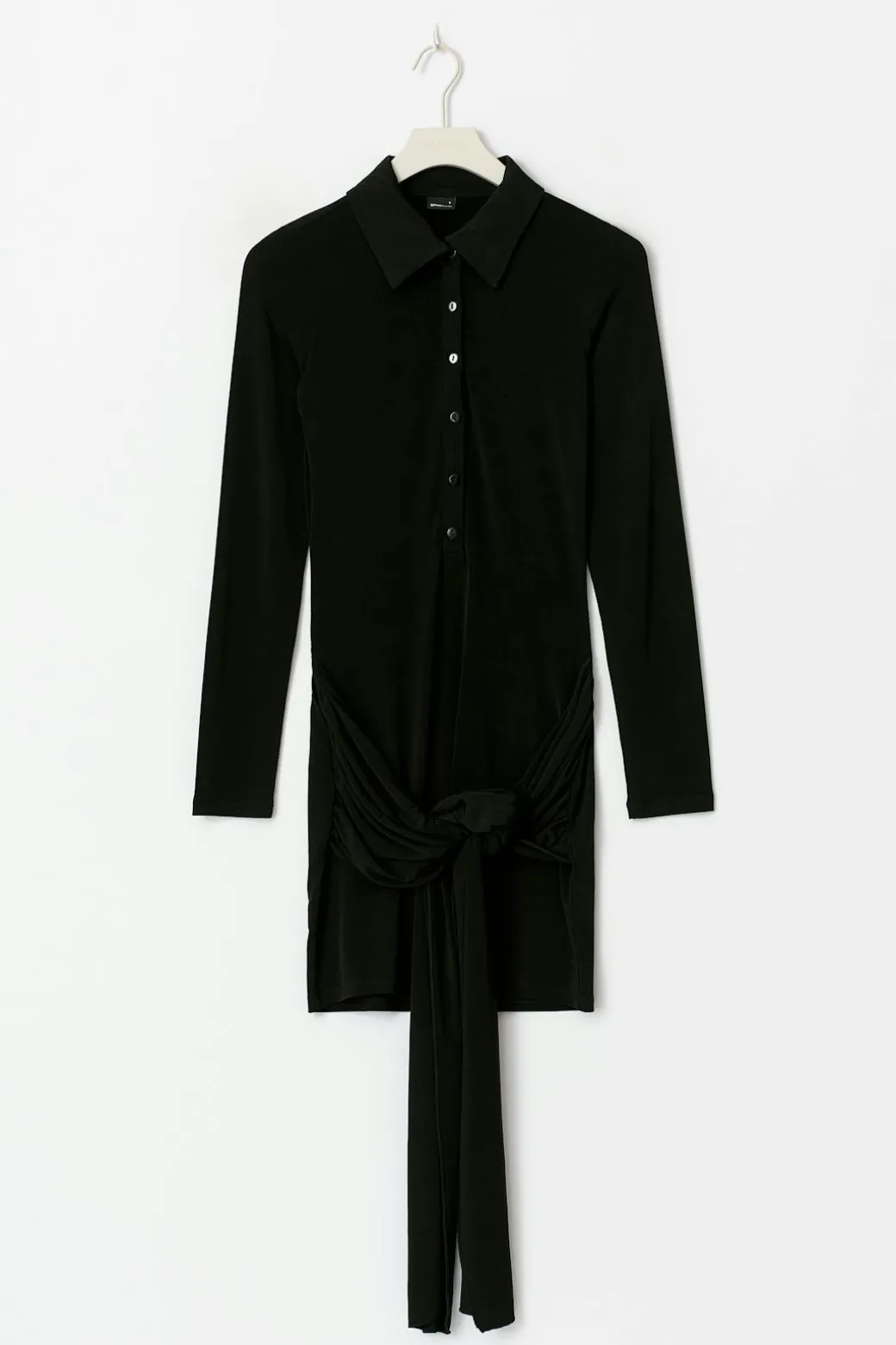 Tie shirt dress