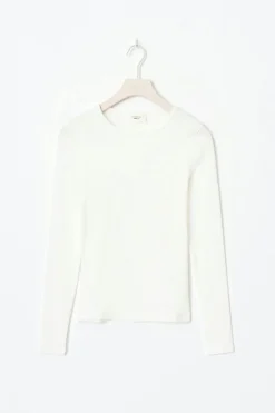 Tight fit long sleeve top