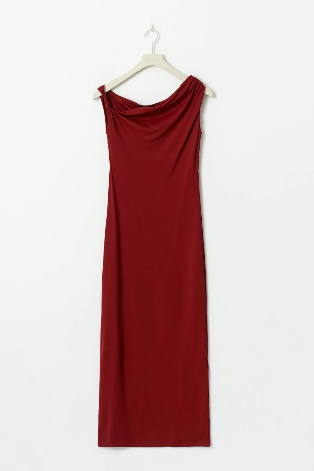 Twist asymmetric dress
