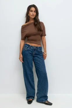Ultra low wide jeans