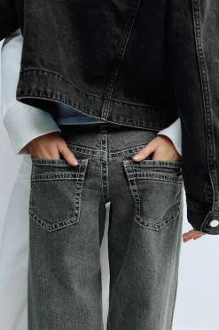 Ultra low wide jeans