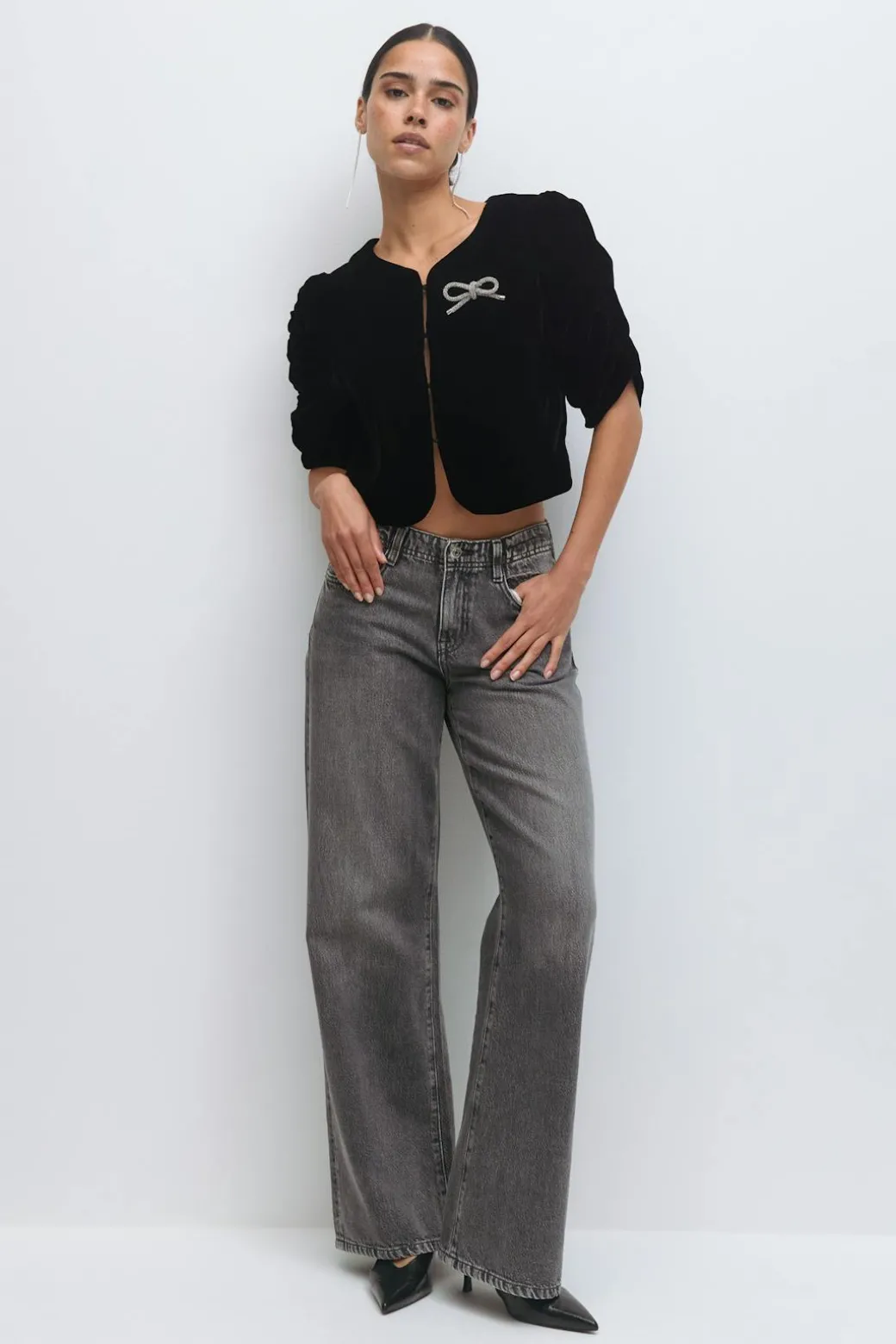 Velour top