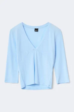 V-neck top