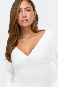 V-neck top