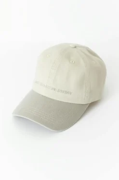 Washed cotton cap