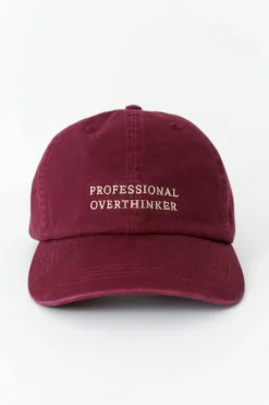 Washed cotton cap