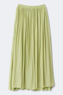 Wide maxi skirt