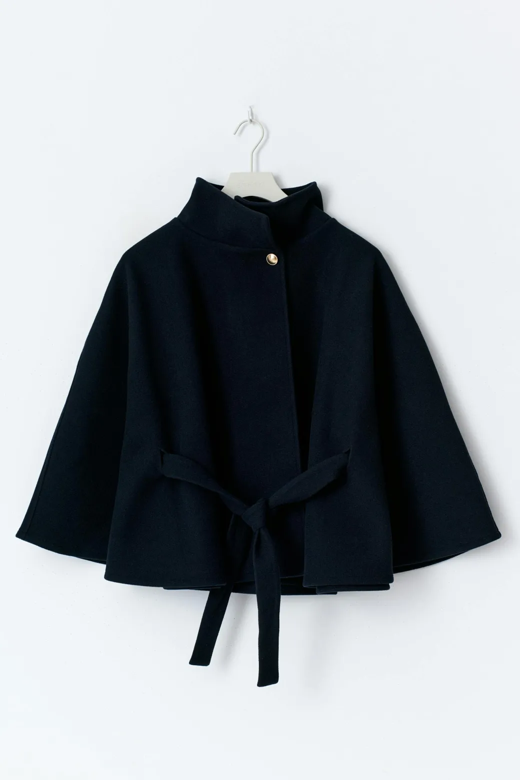 Y belted cape