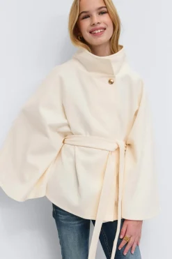 Y belted cape