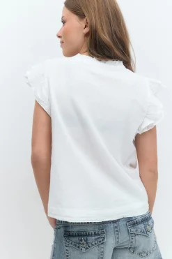 Y boho short sleeve top