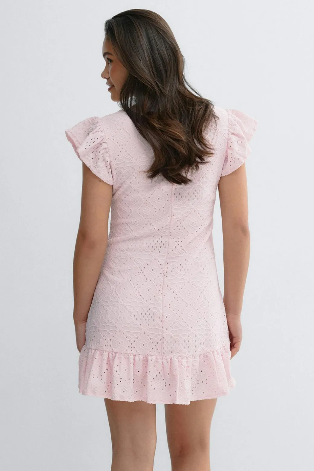 Y broderie anglais dress