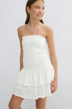 Y broderie anglais dress