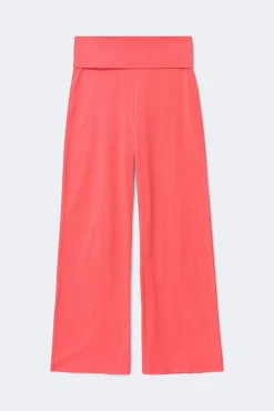 Y coral baggy yoga pants