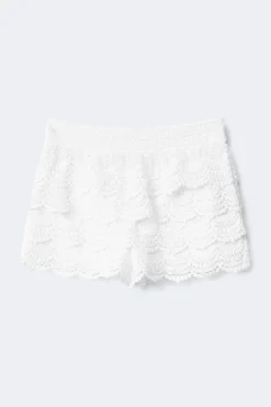 Y crochet shorts