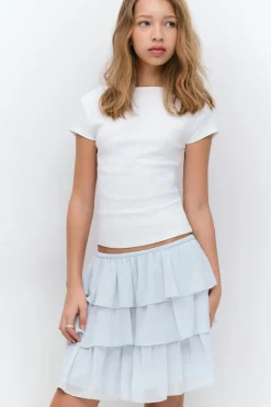 Y frill skirt