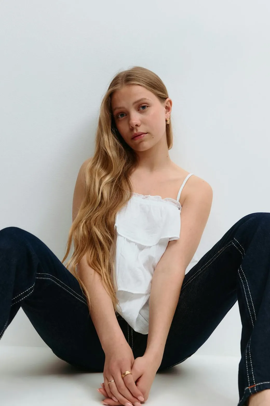 Y frill top