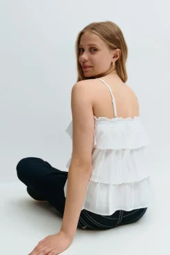 Y frill top