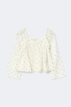 Y heart shape blouse