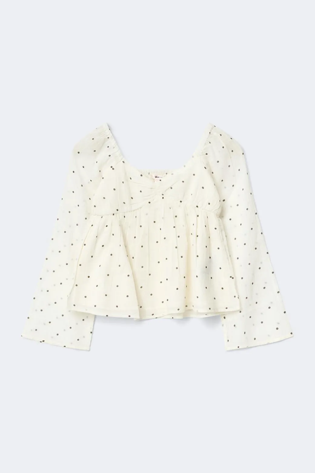 Y heart shape blouse