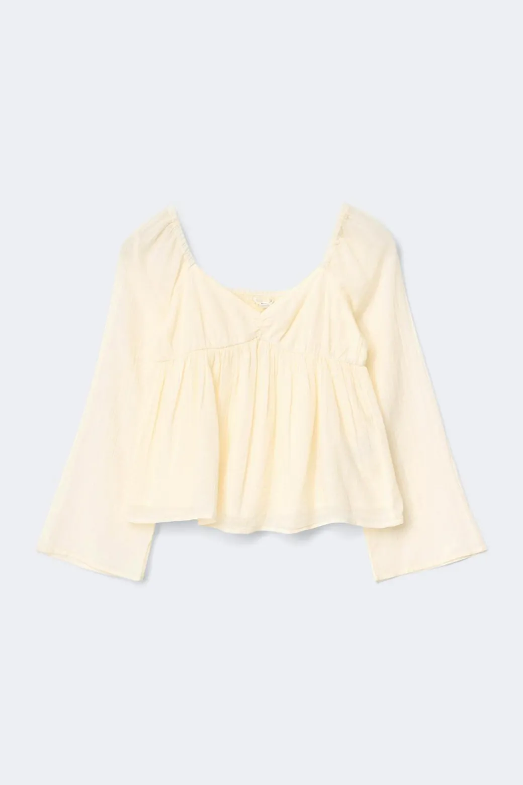 Y heart shape blouse