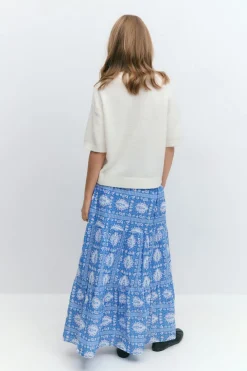 Y iconic boho maxi skirt