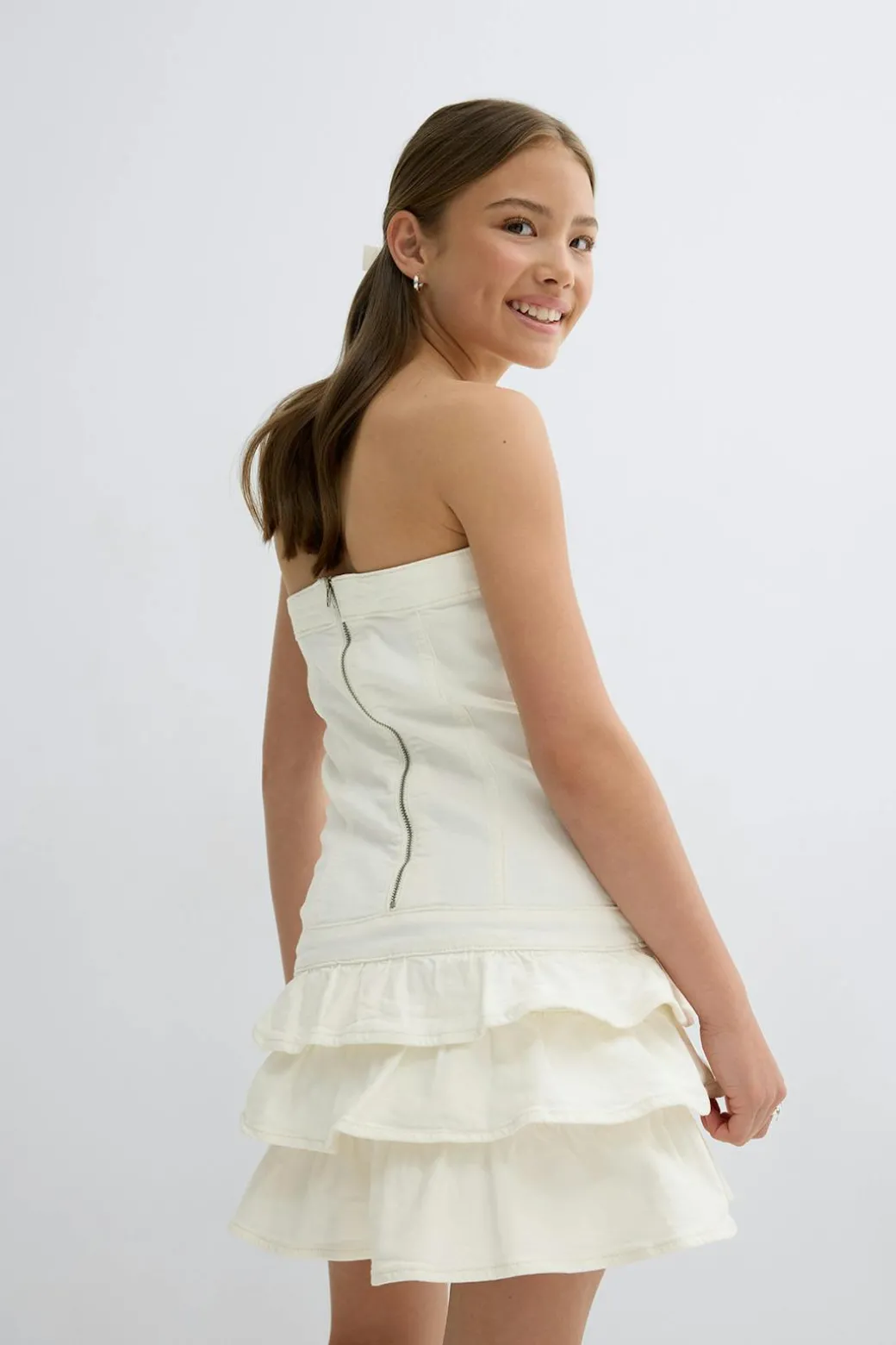 Y jeanqueen smock dress