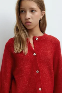 Y knitted cardigan