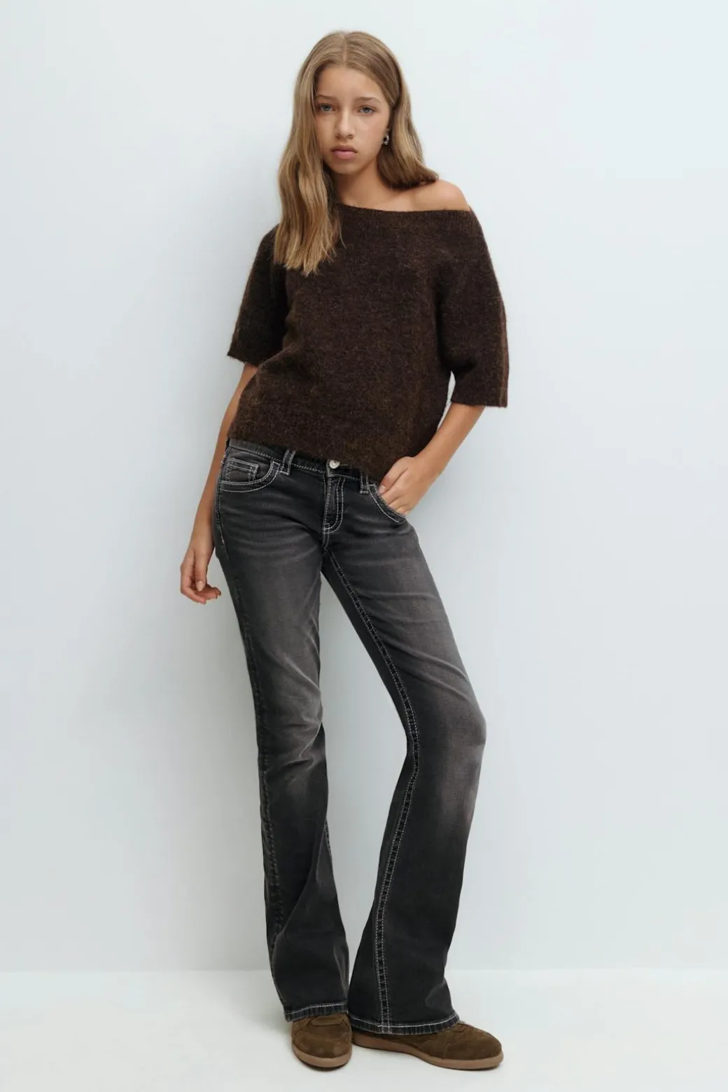 Y knitted top