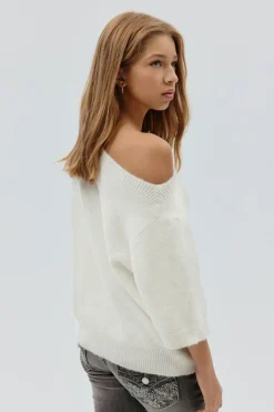 Y knitted top