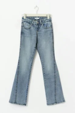 Y2k twisted petite boot jeans