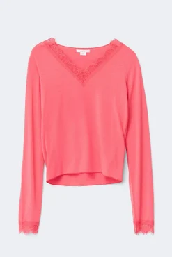 Y lace top