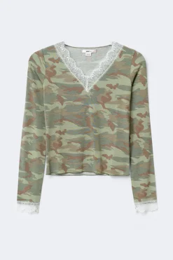 Y lace top