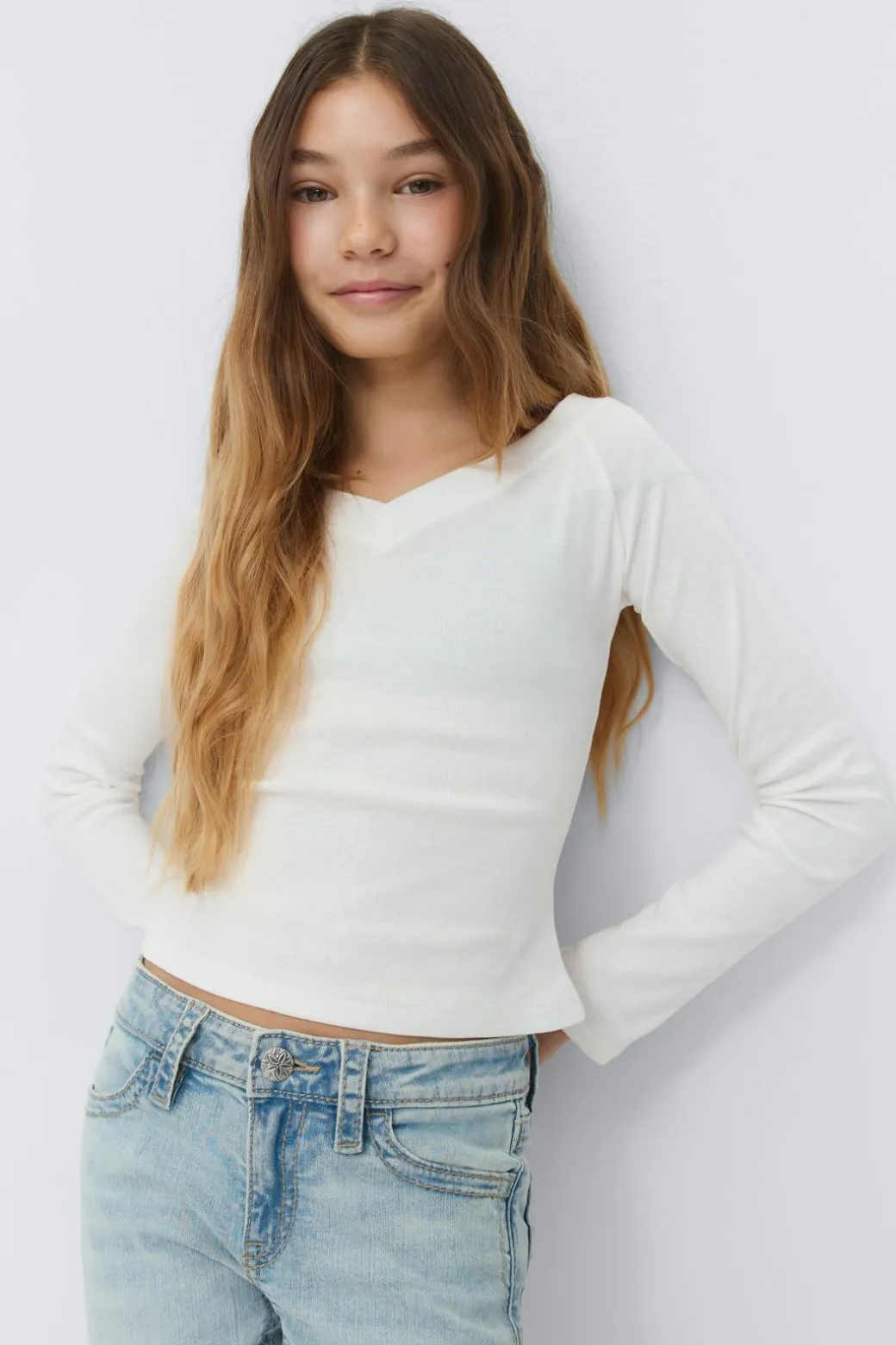 Y long sleeve top