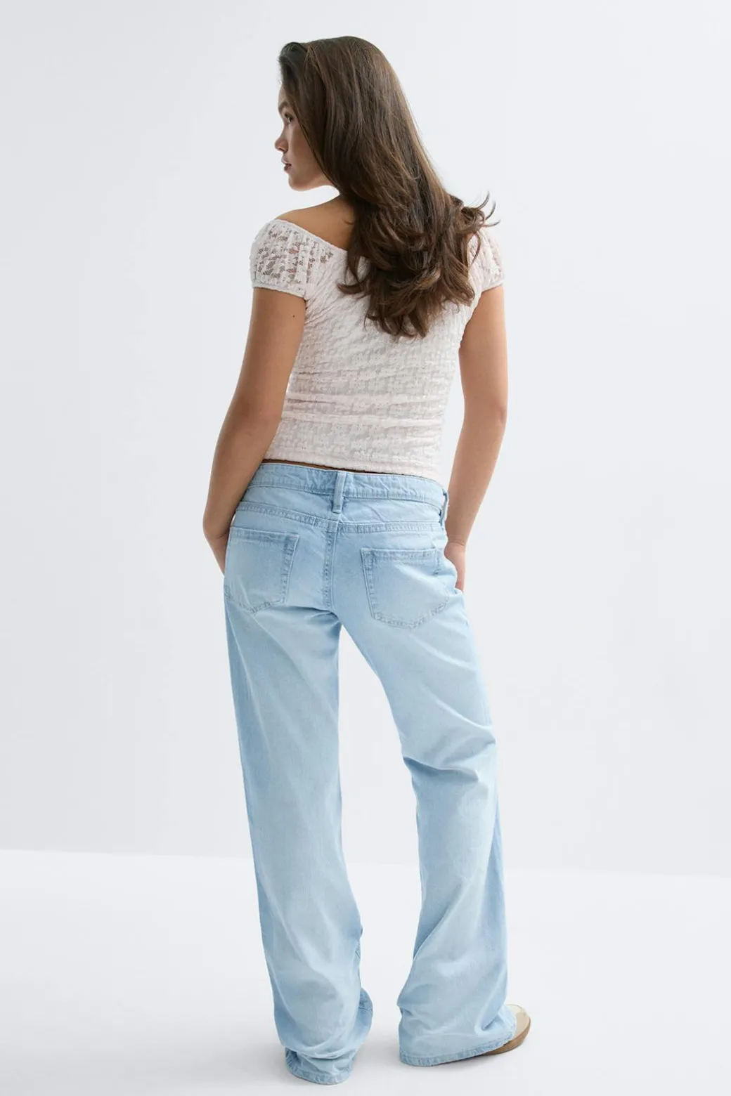 Y low loose bootcut jeans tall