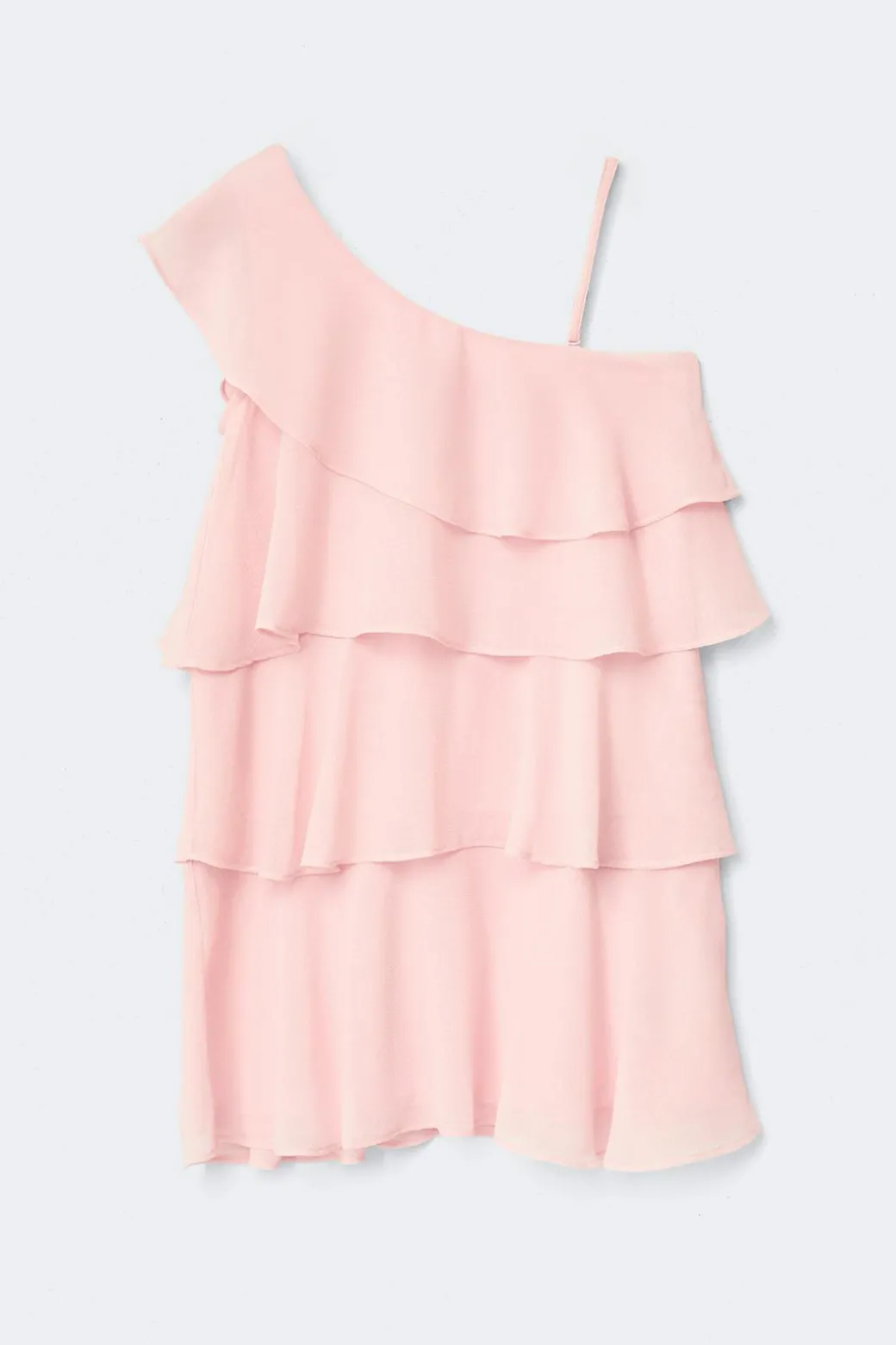 Y one shoulder dress