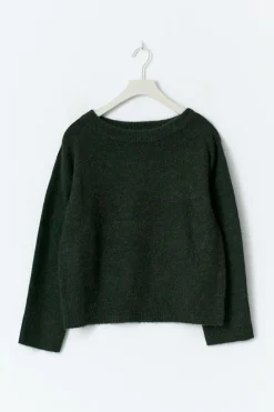 Y oversized knitted sweater
