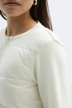 Y padded rib jacket