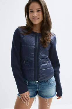 Y padded rib jacket