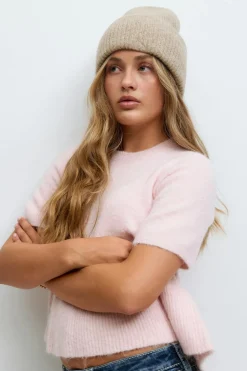 Y rib beanie