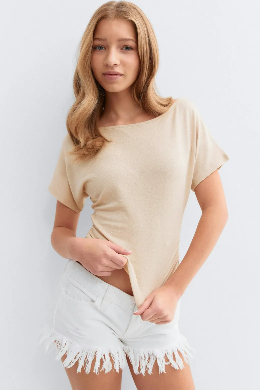 Y ruched top