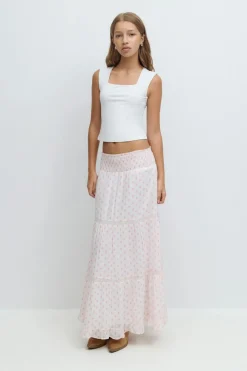 Y scandi maxi skirt