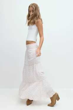 Y scandi maxi skirt