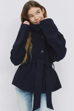 Y short felt jacket