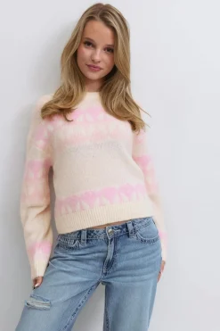 Y ski knitted sweater
