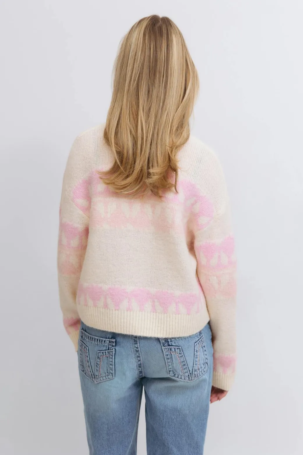 Y ski knitted sweater