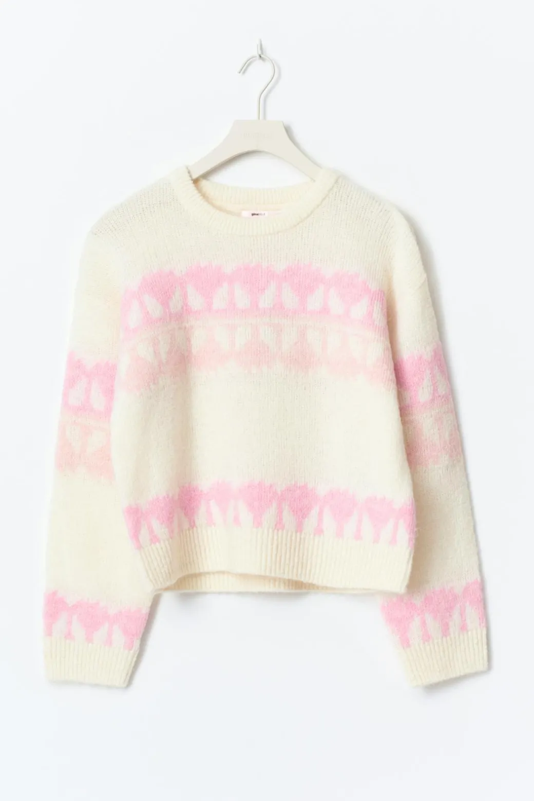Y ski knitted sweater