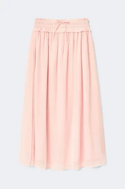 Y tassel chiffon skirt