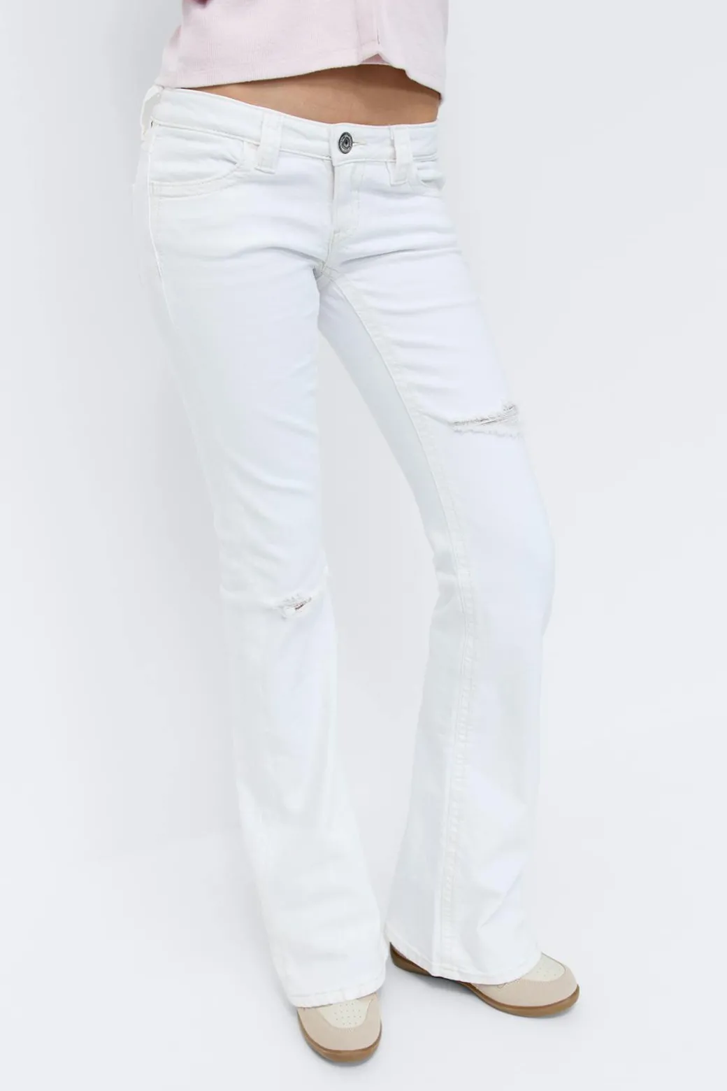 Y too messy flare jeans