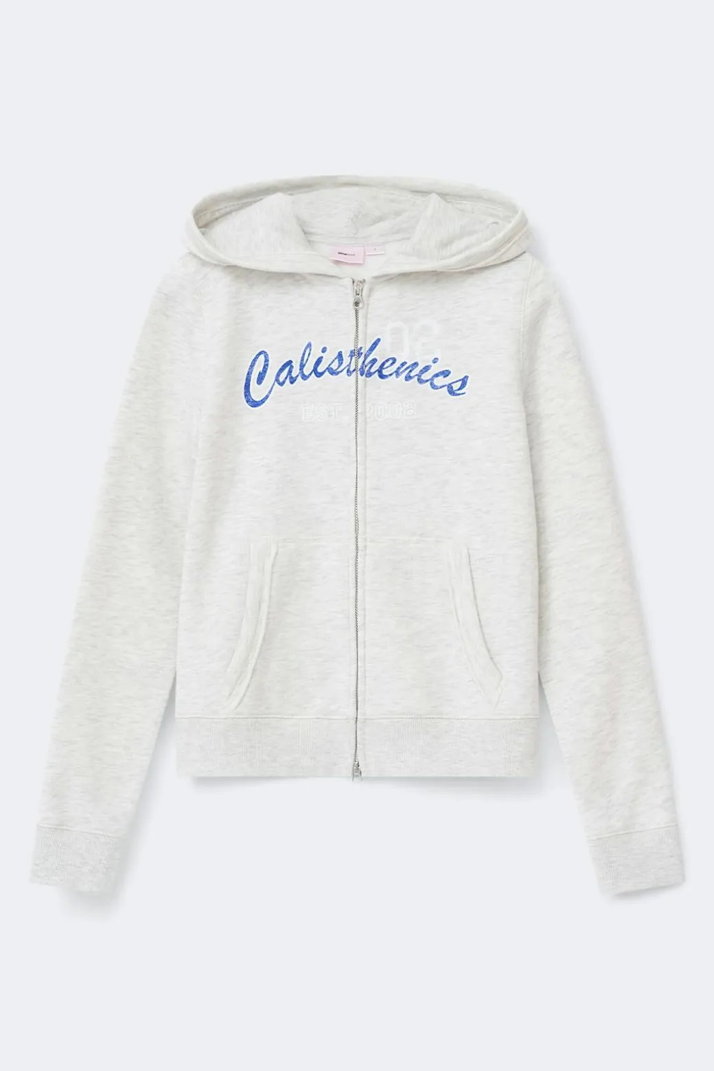 Y y2k 2 way zip hoodie
